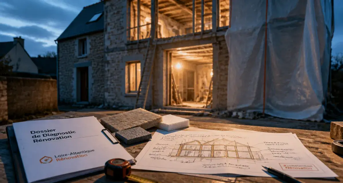 Rénovation maison Loire-Atlantique : diagnostic, budget au m², artisans fiables