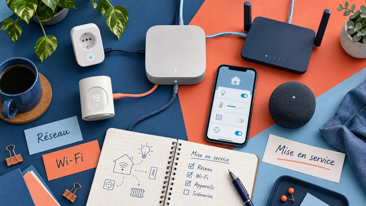 Formation maison connectée : box et Wi‑Fi en mise en service
