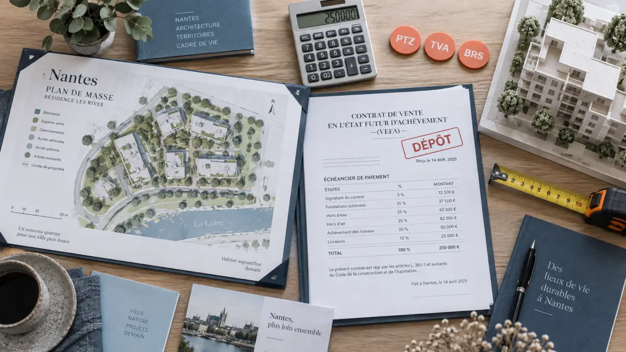 Immobilier neuf nantes : plan VEFA, budget et quartier