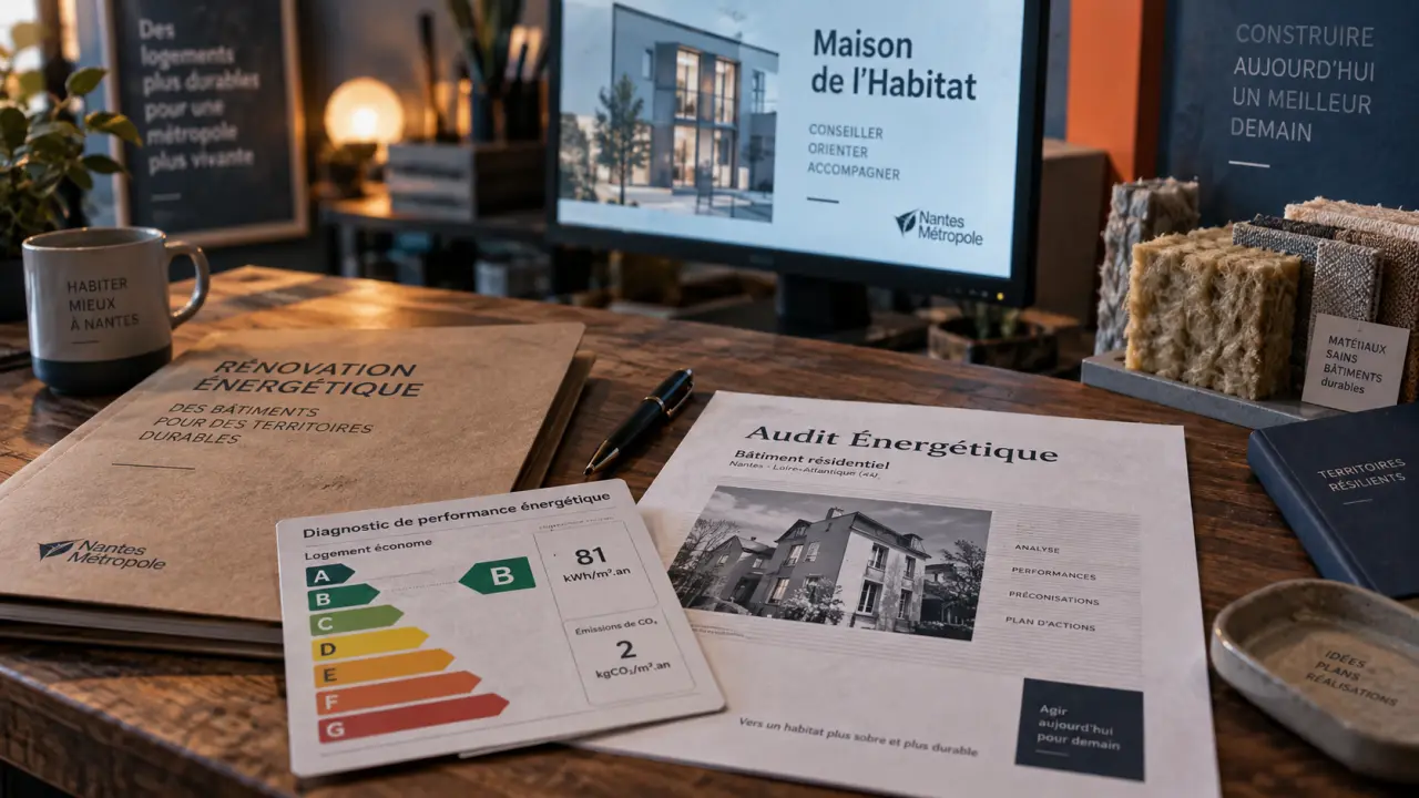 Rénovation énergétique nantes : audit énergétique et aides à la Maison de l’Habitat