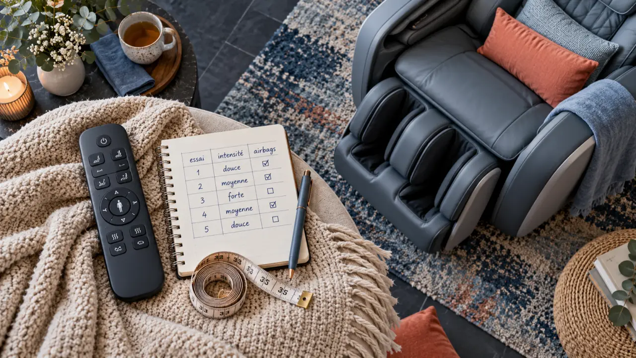 Fauteuil de massage et télécommande : éviter les options inutiles